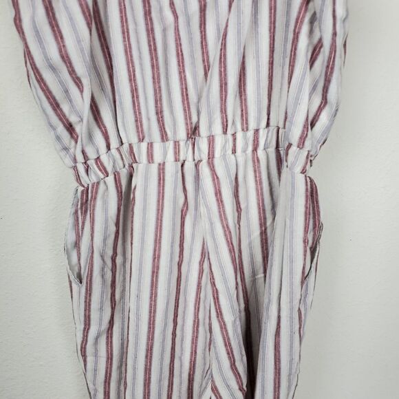 Cisono jumpsuit elastic waist striped - Picture 6 of 8